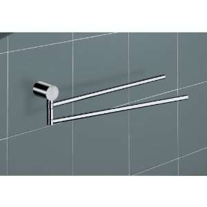  Gedy 4623 02 White Wall Mounted Jointed Towel Holder 4623 