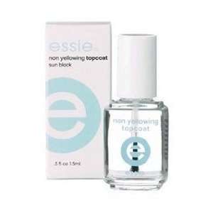  Essie Non Yellowing Topcoat Beauty