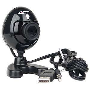  HiCam Egg 800K Pixels Interpolated USB Webcam (Black 