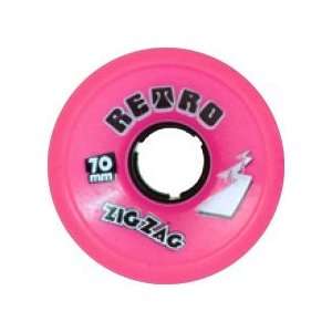  Abec11 Zigzags 70mm 77a Pink Skate Wheels Sports 