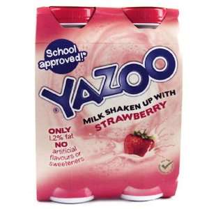 Yazoo Strawberry Milk Drink 4x200ml 800g  Grocery 