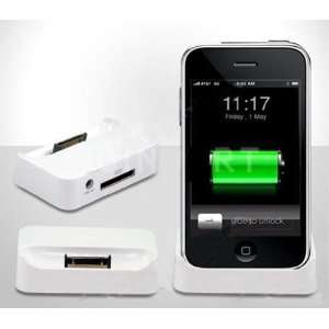  Apple Iphone 4g, 4s Dock Charger White Generic Cell 