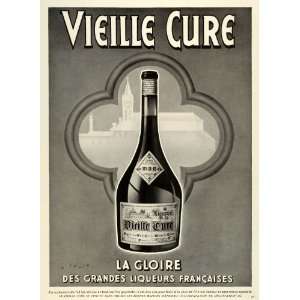  1938 Ad Vieille Cure Healthy Liqueur Alcohol Beverage Drink 