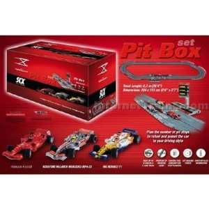   32nd Scale Digital Slot Car System F1 w/Pit Box 2008 Toys & Games