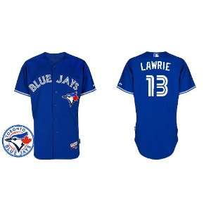2012 Toronto Blue Jays Authentic MLB Jerseys #13 Brett Lawrie BLUE 