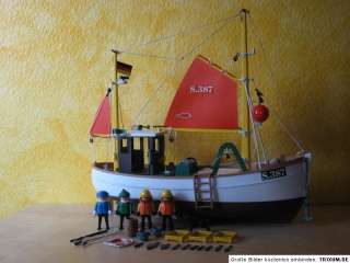 Playmobil 3551 Fischkutter Bateau Pêche Fishing Boat
