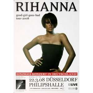  Rihanna   Dont Stop The Music 2008   CONCERT   POSTER from 
