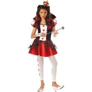 Lets Party By California Costumes Wonderlands Queen of Hearts Tween 