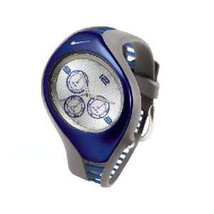 Nike Triax Swift 3i Analog Watch   Medium Grey/Blue Sapphire   WR0091 