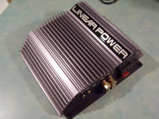 MODIFIED LINEAR POWER DPS500 AMPLIFIER PAIR ~ TOP NOTCH SQ ~ OLD 