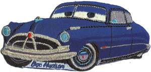   Disneys Cars Movie Doc Hudson Figure Patch, NEW UNUSED Out of Print