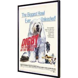  Digby, the Biggest Dog in World 11x17 Framed Poster 