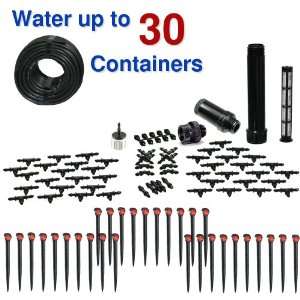 Deluxe Drip Irrigation Kit for Container Gardening Patio 