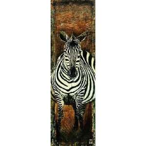  Masai Zebra Poster Print