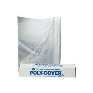 8X50FT 4MIL CLEAR POLY FILM 