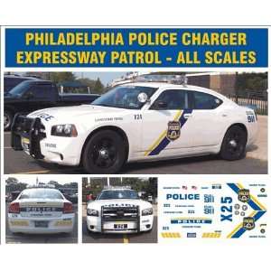  Bill Bozo 1/64 Police Decals   Philadelphia Expressway 