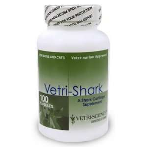  Vetri Shark Connective Tissue Support for Cats & Dogs, 100 