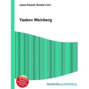  Yaakov Weinberg Ronald Cohn Jesse Russell Books