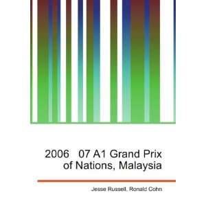  2006 07 A1 Grand Prix of Nations, Malaysia Ronald Cohn 