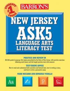 Barrons New Jersey ASK5 Language Arts Literacy Test
