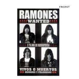  Ramones   Wanted Sticker