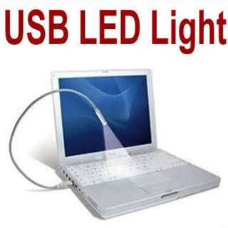 USB LED Fan + & Light Lamp for DELL HP SONY IBM Macbook  