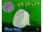 G9 20 LED LEDs Warm White Bulb Lamp light 1.1W  