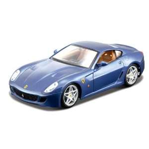   Cast 124 Scale Metallic Blue AL Ferrari 599 GTB Fiorano Toys & Games