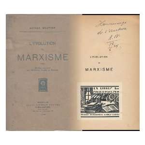   Mort De Marx / Par Arthur Wauters Arthur (1890 1960) Wauters Books
