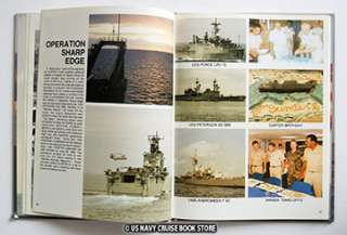 USS SUMTER LST 1181 MEDITERRANEAN CRUISE BOOK 1990  