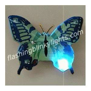  Rainbow Butterfly Flashing LED Pins   SKU NO 10168 Toys 