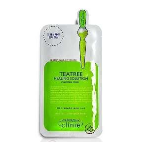   Clinic Clinie Mask  Teatree Healing Essential Mask(5PCS) Beauty