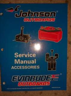 1997 Evinrude Johnson Outboard Manual EC Accessories z  