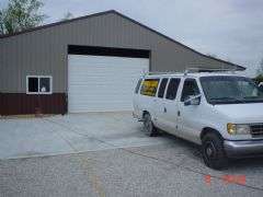 12 X 12 Garage Door Raised Pannel With Hardware Wow  