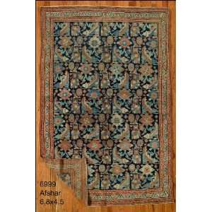    4x6 Hand Knotted Afshar Persian Rug   45x68