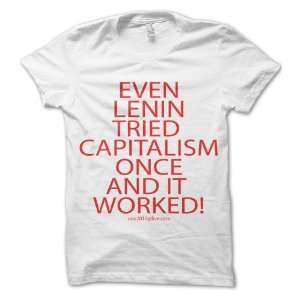  Even Lenin Tried Capitalism T Shirt 