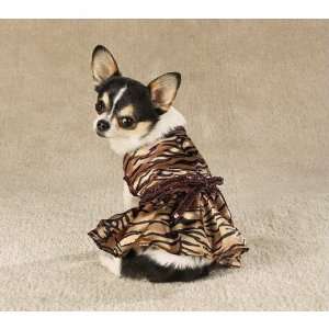  Dog Dress   Elegant Tigress Dog Dress   XX Small (XXS 