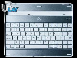 uPlay (TM) Aluminum iPad 2 Wireless Keyboard Case (Gen2) Bluetooth 