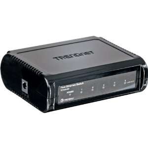  TRENDnet 5 Port 10/100Mbps Fast Ethernet Switch 