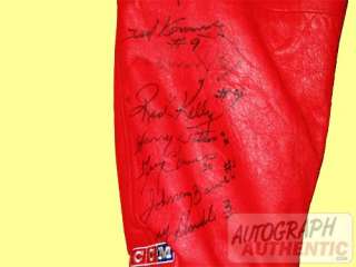 Autographed Molson HHOF Jacket 29 Autographs RARE  