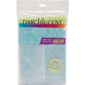 Parchlucent Vellum Envelopes A6 4.75X6.5 25/Pkg  