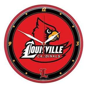 Louisville Cardinals Wall Clock