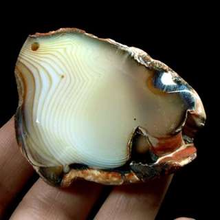 stunning facet stunning onyx agate pendant bead stone i1293  