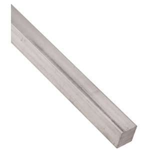 Aluminum 6061 T6 Square Bar, ASTM B221, 1 Thick, 1 Width, 84 Length 