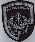 Argentina Federal Police SWAT Infantry Guard Patch RARE