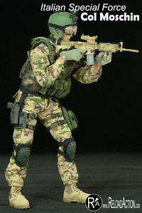 Reload Action Italian Special Force Col Moschin 1/6  