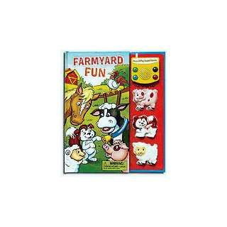   102549 118 1042 Farmyard Fun Press & Play Story Book Toys & Games