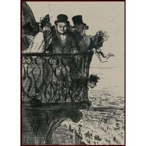  Honoré Daumier Just To Kill Time, Killing time on the 