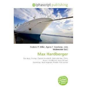  Max Hardberger (9786133907393) Books