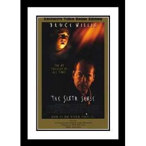 The Sixth Sense 32x45 Framed and Double Matted Movie Poster   Style C